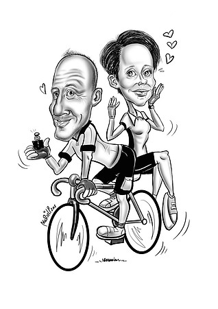 sposi sportivi Anissa e Diego